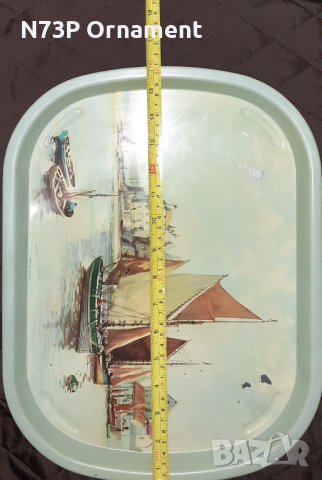 СТАРА МЕТАЛНА ТАБЛА. ПОДНОС. КАРТИНА. ТАБЕЛА., снимка 5 - Колекции - 36176561