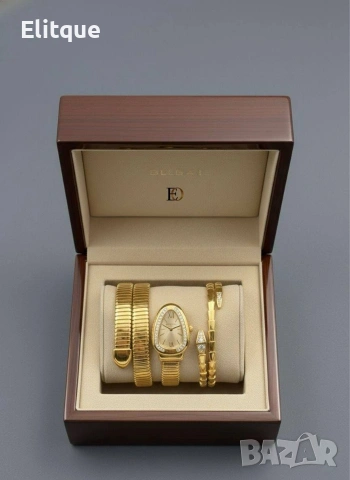 часовник и гривна bvgari , снимка 6 - Дамски - 53287714