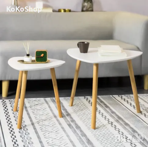 Две маси/две помощни маси/комплект маси, снимка 4 - Маси - 50006777