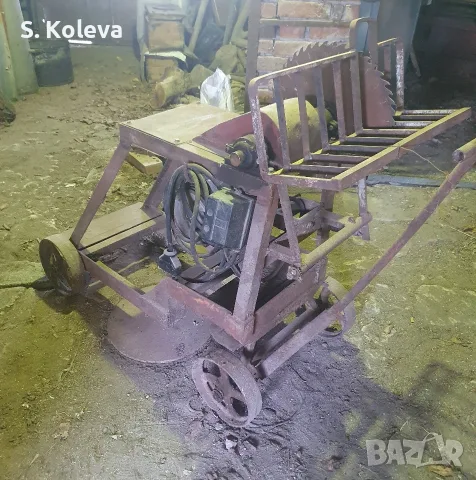 Трифазен цирколяр за рязане на дърва, снимка 3 - Циркуляри - 56155304