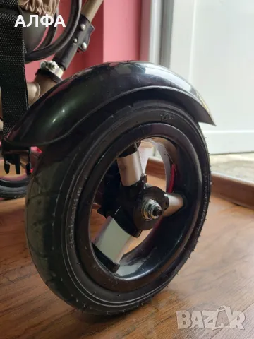 Chipolino Детска триколка за близнаци / породени деца 2Play златисто бежово , снимка 8 - Стоки за близнаци - 47283688