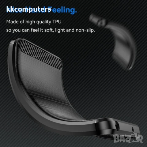 OPPO A5 Pro 5G Карбонов TPU Калъф и Скрийн Протектор - 3 цвята, снимка 5 - Калъфи, кейсове - 50573852