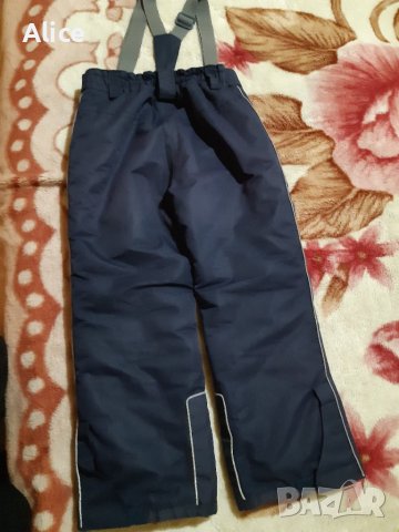 Детски зимен гащеризон (панталон с презрамки), р.116, снимка 2 - Детски панталони и дънки - 39480622