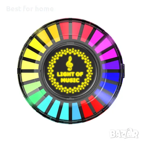 Мини диска лампа- - за автомобил, камион за дома- ММВ F5, снимка 2 - Други - 49779514