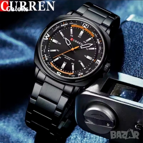 Мъжки модерни, бизнес кварцови часовници с динамична визия в четири лица!, снимка 7 - Мъжки - 53576242