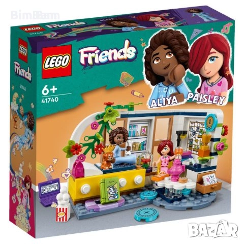 Конструктор LEGO® Friends 41740 - Стаята на Алия / 209 части