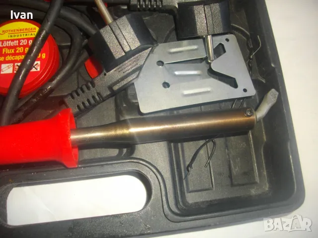 ROTHENBERGER INDUSTRIAL КОМПЛЕКТ 2 БРОЯ ЕЛЕКТРИЧЕСКИ ПОЯЛНИЦИ РОТЕНБЕРГЕР ИНДУСТРИАЛ ВИСОК КЛАС, снимка 8 - Поялници и запояване - 48983088