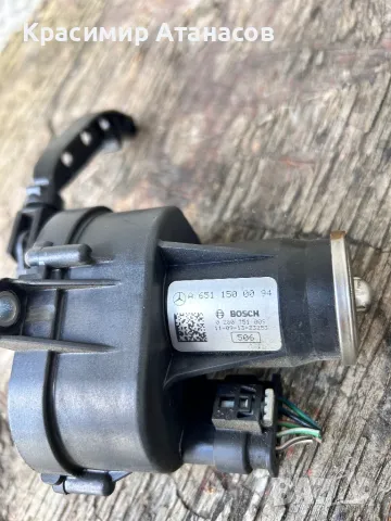A6511500094. Моторче вихрови клапи за Мерцедес Ц-класа W204. OM651, снимка 2 - Части - 50152008