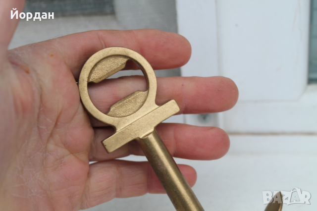 Немска месингова отварачка котва, снимка 3 - Аксесоари за кухня - 36145338