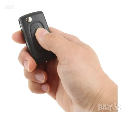 Корпус за автоключ Tovbmup, съвместим CE0523, 2 бутона, за Peugeot и Citroen, снимка 2 - Аксесоари и консумативи - 53447514