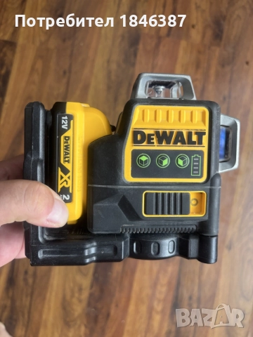 професионален лазерен нивелир Dewalt DCE 089 G, снимка 3 - Измервателни инструменти - 55787056