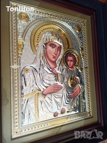 Чудотворна икона Дева Мария от Йерусалим, снимка 6 - Икони - 33856751
