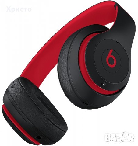 НОВИ!!! Слушалки Beats Studio3 Wireless, Over-Ear, Decade Collection, Defiant Black-Red , снимка 4 - Безжични слушалки - 39707045