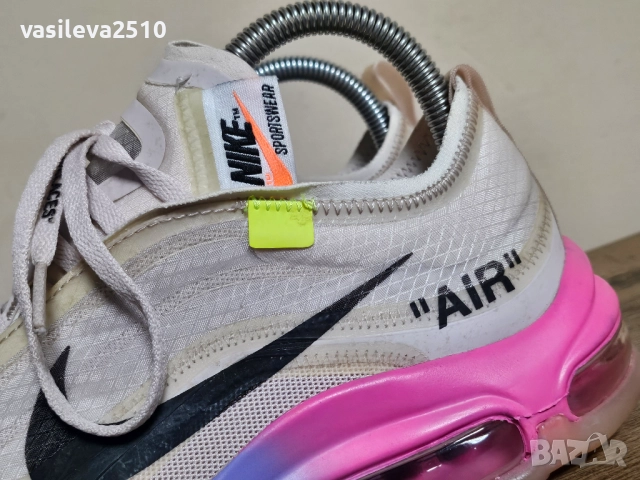 Nike Air Max Serena Williams x Off-White оригинални дамски маратонки , снимка 9 - Маратонки - 52564270