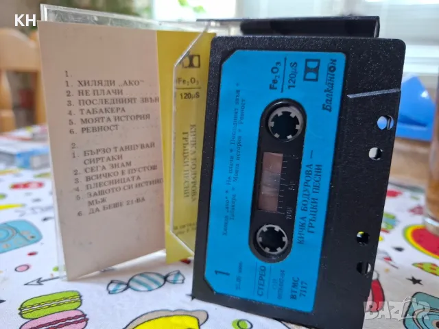 Кичка Бодурова-Гръцки песни, снимка 2 - Аудио касети - 50295942