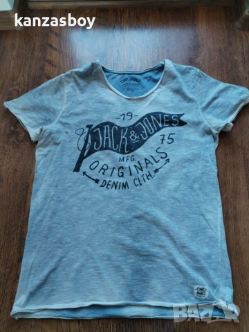 Jack & Jones - страхотна мъжка тениска М, снимка 3 - Тениски - 53828508