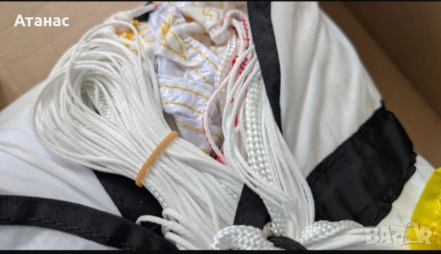 Запасен парашут Gin Yeti 35 80-100kg, снимка 4 - Спортна екипировка - 51541437