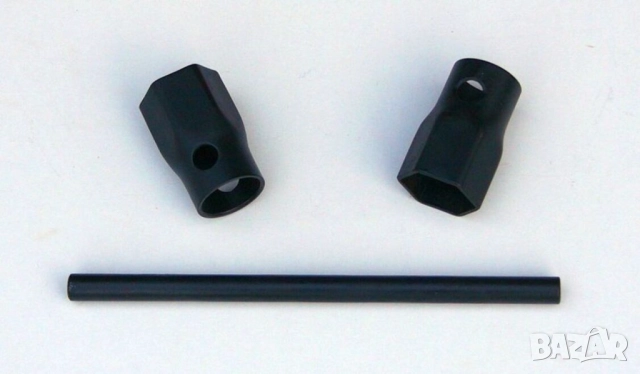 Руски тръбен проходен гаечен КЛЮЧ 38 мм Вложка Камък за кръгла Щанга Върток Инструменти СССР БАРТЕР, снимка 2 - Ключове - 51762357