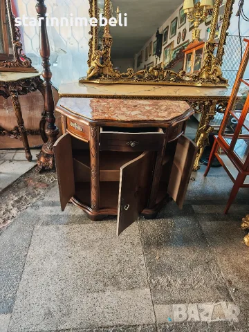 Антикварно шкафче, снимка 7 - Шкафове - 56367894