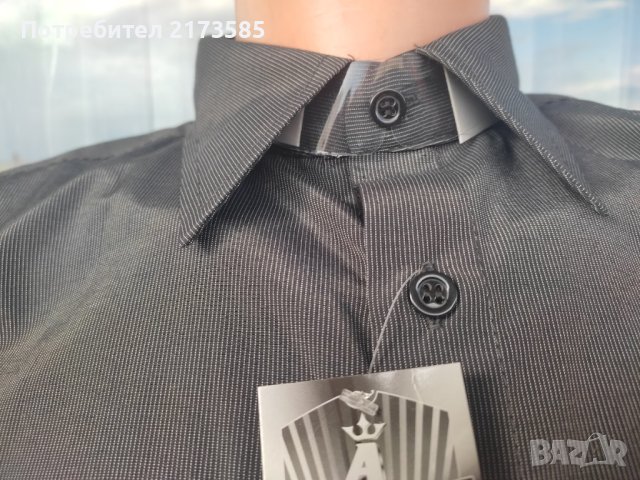 Продавам мъжка лятна риза с джоб от пред, снимка 2 - Ризи - 41363458