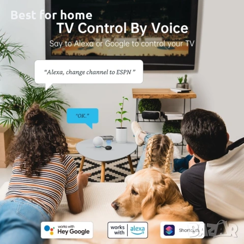 eRemote Hub Smart Wi-Fi IR универсално дистанционно управление, снимка 4 - Друга електроника - 53679740