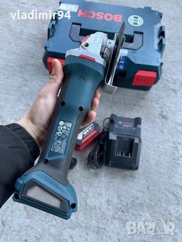 Bosch GWS 18V-11S с обороти 2025г., снимка 6 - Ъглошлайфи - 52939936