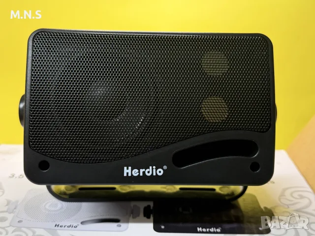 🔊 Herdiо 3.5” 3-Way Indoor/Outdoor Speakers – 200W, снимка 7 - Тонколони - 56321864