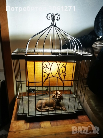 Идеален Подарък или за себе си Лампа с Стил. Лампа е специално Изработен ковано желязо на ръка. 