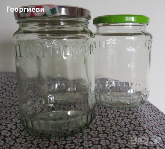 Буркани, 720 мл., без етикети, с капачки на винт, 80 броя, снимка 2 - Други - 40850567