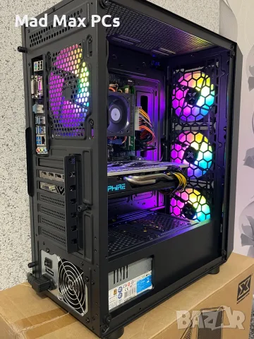 Геймърски компютър Ryzen 3 1300X/ RX 580/ Ram 12GB/ SSD 128GB+500GB, снимка 6 - Геймърски - 56074471
