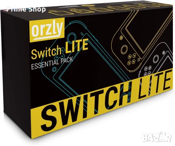 Комплект аксесоари Orzly Essentials за Nintendo Switch Lite (Coral), снимка 3 - Аксесоари - 56144141