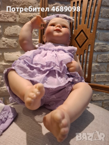  Реалистична  кукла реборн , снимка 7 - Кукли - 52866022