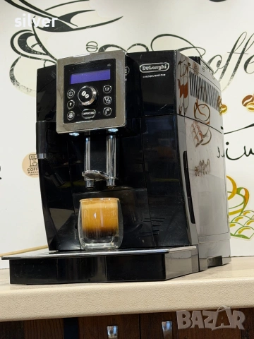 Кафемашина кафе автомат delonghi cappuccino с гаранция, снимка 4 - Кафемашини - 53449119