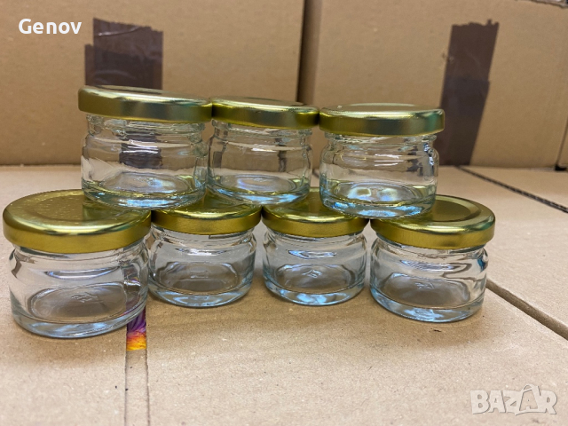 Бурканчета малки - 25 мл. с капачка, снимка 4 - Кутии за храна - 44839280