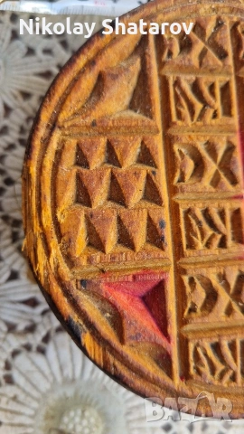 посфор. печат за хляб , снимка 3 - Антикварни и старинни предмети - 53632952