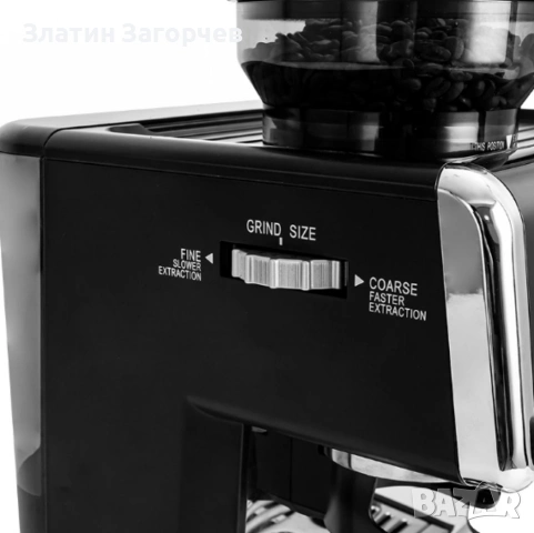 Чисто нова кафе машина Lexica  LEM-0670 – 2 в 1, еспресо, снимка 5 - Кафемашини - 53247067