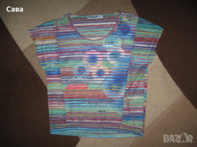 Тениска DESIGUAL  дамска,Л-ХЛ, снимка 2 - Тениски - 41728467