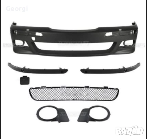 Предна М броня BMW E39, снимка 3 - Части - 52850973