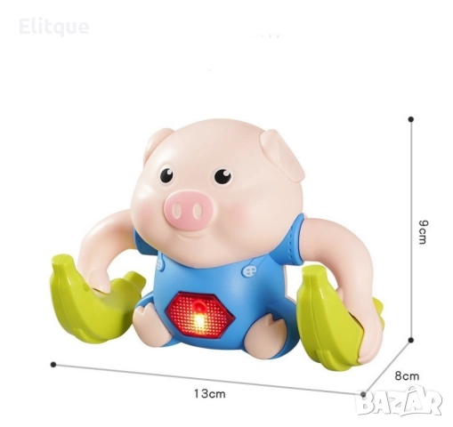 Интерактивна пластмасова играчка Прасенце, снимка 6 - Други - 52865912