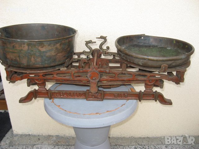      Антична настолна везна- Джоузеф--Флоренц--1800г.-Австрия