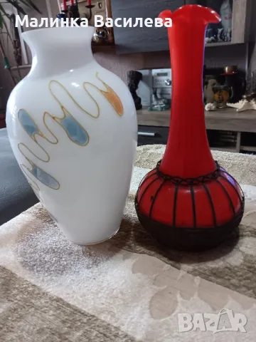 Вази стъкло , снимка 2 - Вази - 49238692