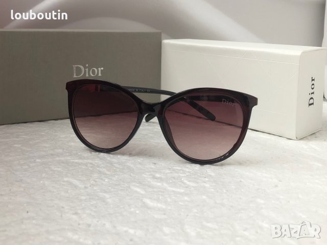 DIOR 2022 слънчеви очила тип котка UV 400 защита с лого, снимка 6 - Слънчеви и диоптрични очила - 36002392