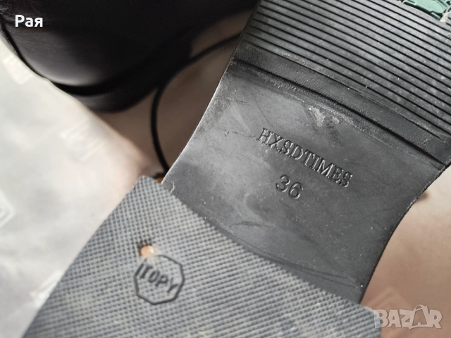 Дамски / Детски боти 100 % кожа Hommerson, снимка 14 - Дамски боти - 51837377