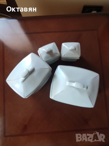 Порцеланови буркани стари, снимка 3 - Аксесоари за кухня - 53257255