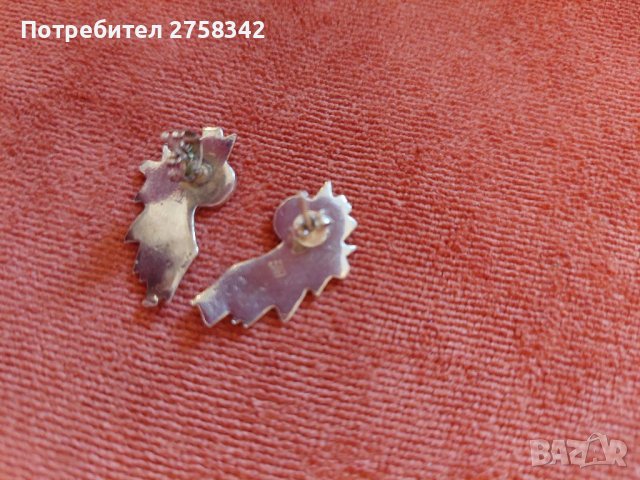 Сребърни обеци , снимка 3 - Обеци - 41756925