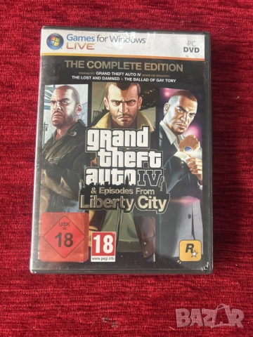 Grand Theft Auto IV & Episodes from Liberty City: The Complete Edition за PC DVD