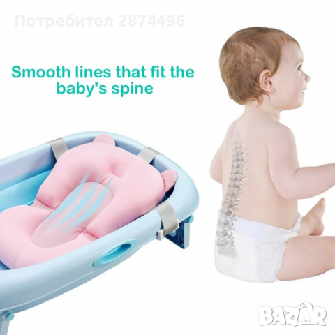 2488 Универсална постелка за къпане на бебета, снимка 7 - За банята - 36399576