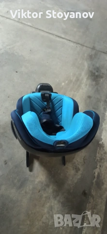 Детско столче за кола RECARO Optia Fix Xenon Blue – ISOFIX (9–18 kg), снимка 3 - Аксесоари и консумативи - 53268166