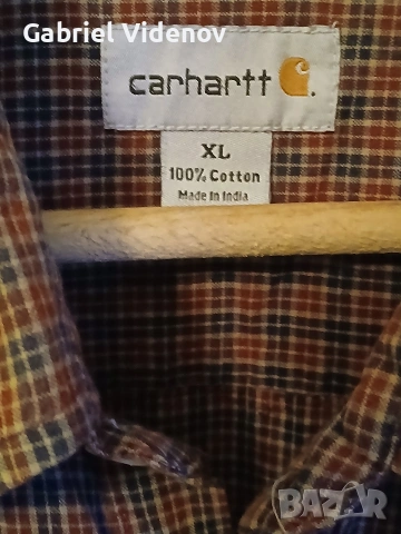 Мъжка риза Carhart., снимка 3 - Ризи - 53658494