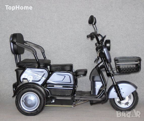  Електрическа Триместна Триколка X1 1500W , снимка 3 - Мотоциклети и мототехника - 41525662